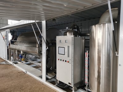 GFタイプのプレコレートロータリードラムバキュームフィルター